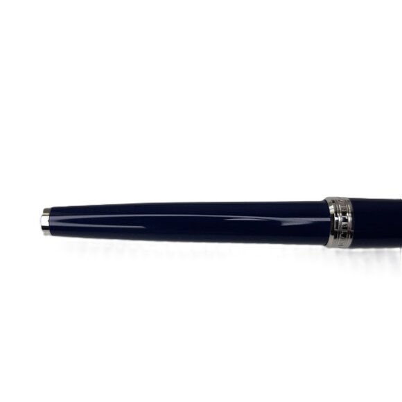 NIB Montblanc PIX Blue Rollerball Pen Classic Luxury Minimalist Business Office - Picture 5 of 7